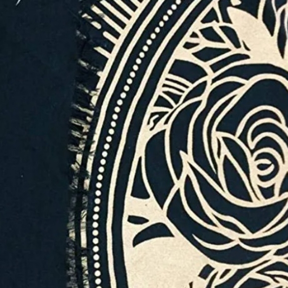 Sun,Moon,and Stars Tarot ClothW/ Hunnee Tarot Deck and Zippered Canvas Case - Picture 3 of 10